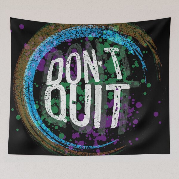 Item preview, Don't Quit designed and sold by drawbey.
