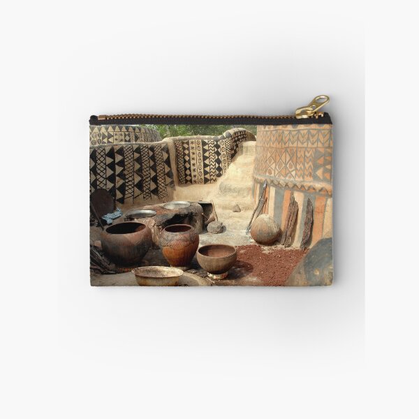 Item preview, African Village Decorated Houses Clay Pots, Burkina Faso designed and sold by worldways.