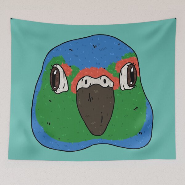 Item preview, Crimson Conure designed and sold by greenteaelf.