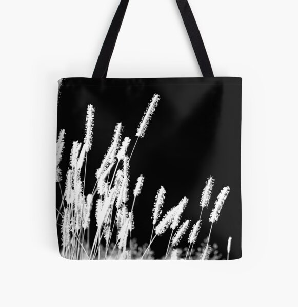 Moonlight Meadowgrass All Over Print Tote Bag