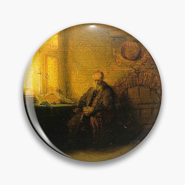 Item preview, HD. The Philosopher in Meditation, by Rembrandt  designed and sold by ArmoniMundi.