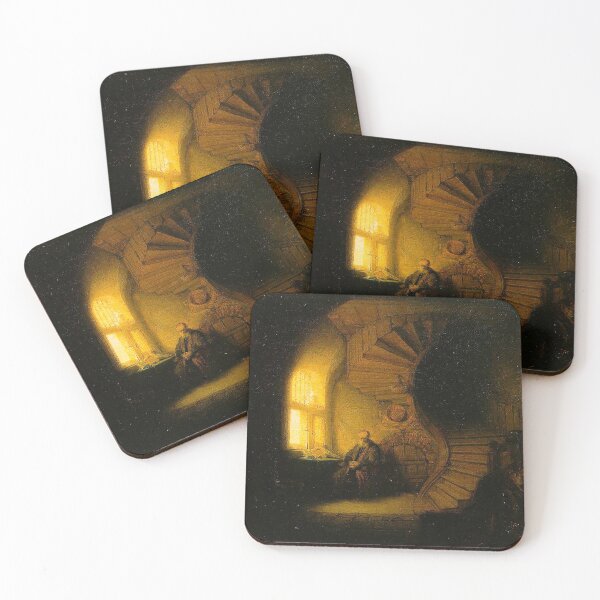 Item preview, HD. The Philosopher in Meditation, by Rembrandt  designed and sold by ArmoniMundi.