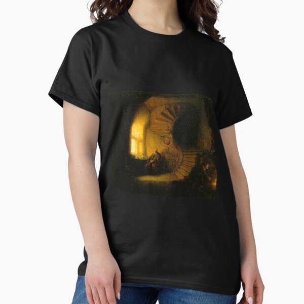 Item preview, HD. The Philosopher in Meditation, by Rembrandt  designed and sold by ArmoniMundi.