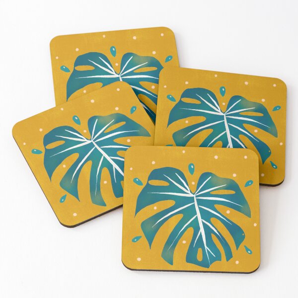 Item preview, Monstera leaf Tropical element with doodle  designed and sold by idolizeyou.