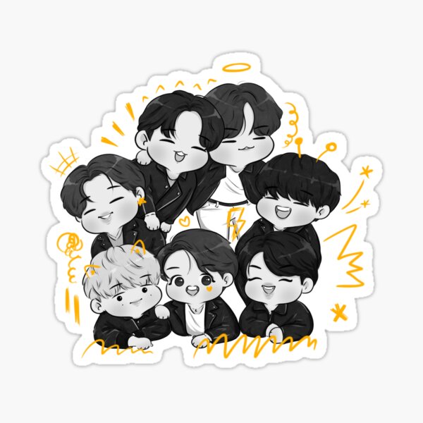BTS-Mots 7 Concept Photo Sticker