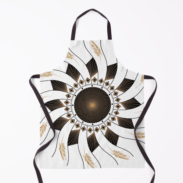 Item preview, Mandala black & gold designed and sold by Linda Lees.