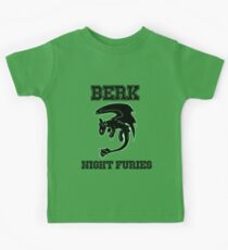 Berk Night Furies Kids Tee
