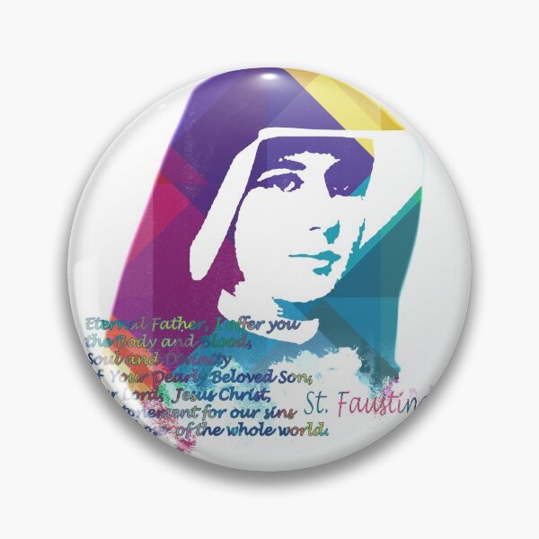 Item preview, Saint Faustina Kowalska 4 designed and sold by neteor.