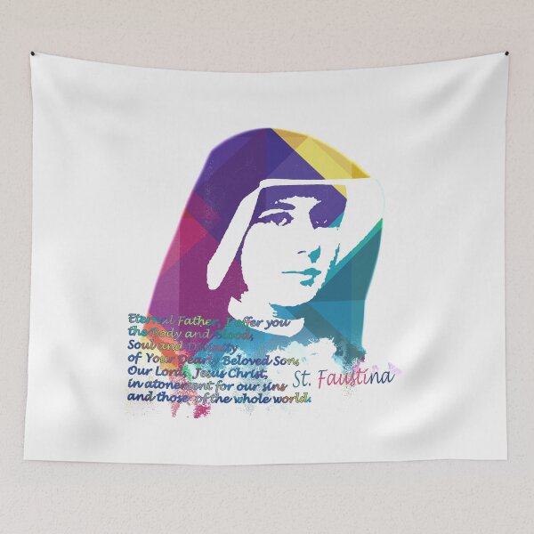 Item preview, Saint Faustina Kowalska 4 designed and sold by neteor.