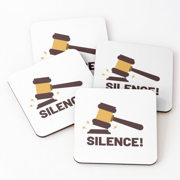 Item preview, Silence In the Courtroom! designed and sold by razvigod.
