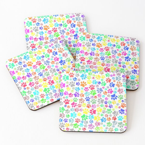 Item preview, Colorful Puppy Paw Pattern designed and sold by Almdrs.