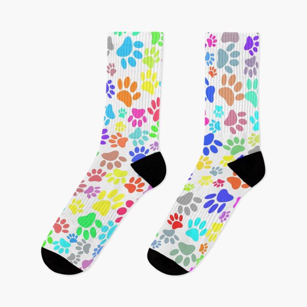 Item preview, Colorful Puppy Paw Pattern designed and sold by Almdrs.