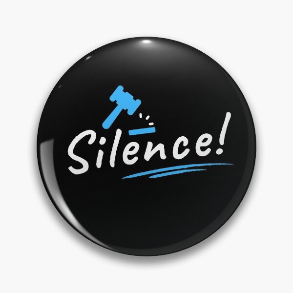Item preview, Silence In the Courtroom! designed and sold by razvigod.