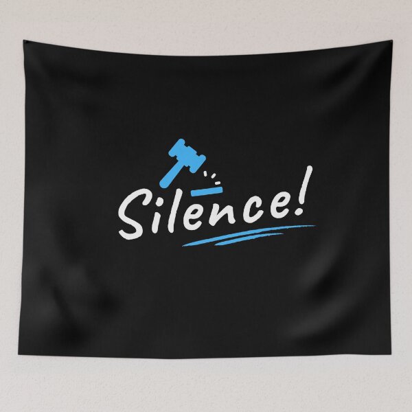 Item preview, Silence In the Courtroom! designed and sold by razvigod.