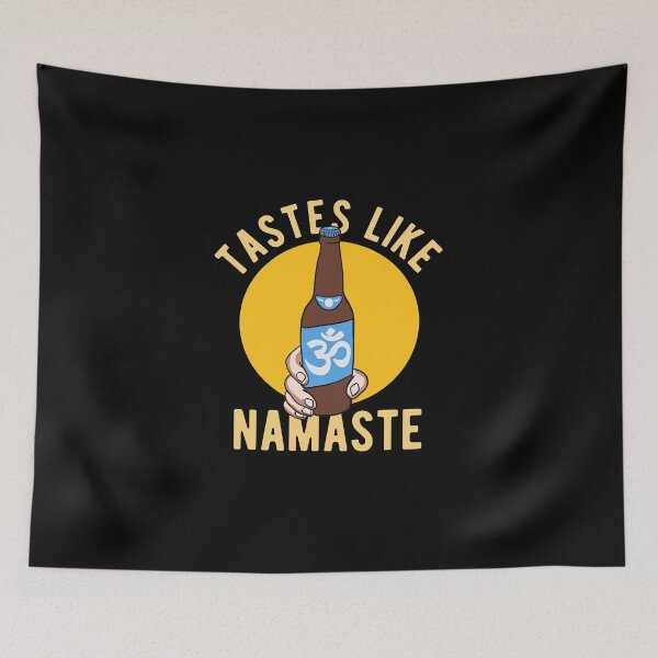Item preview, Beer Yoga -  Tastes Like Namaste designed and sold by CanadianUnicorn.