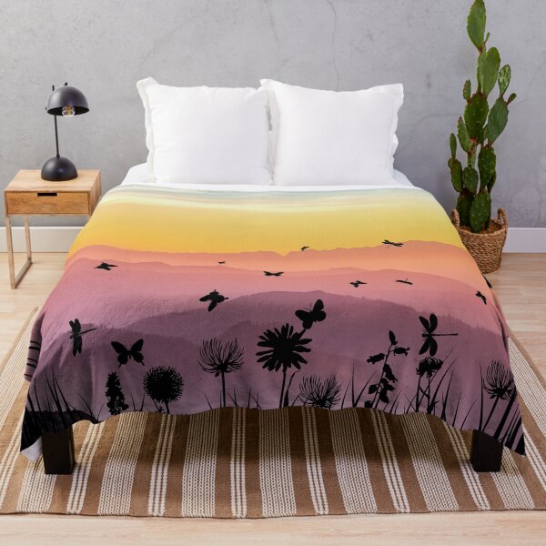 Item preview, Sunset Colors With Black Silhouette designed and sold by Giftables.