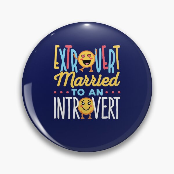 Item preview, Extrovert Married To An Introvert designed and sold by jaygo.