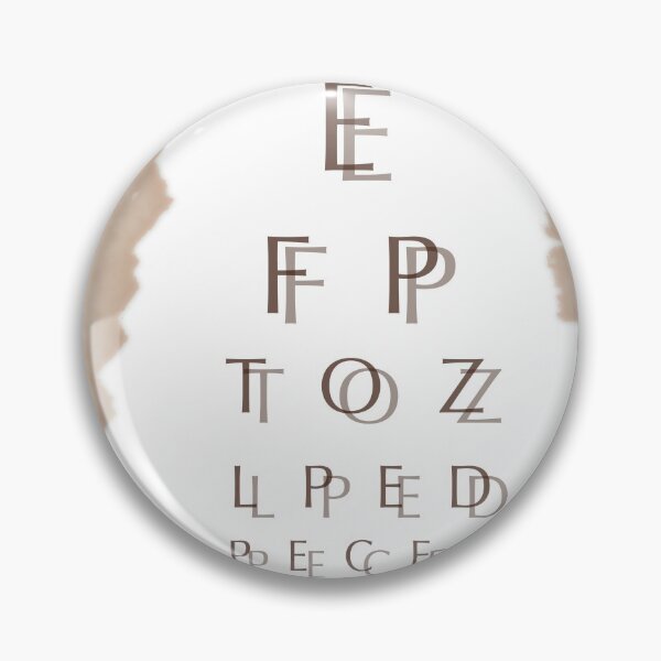 Item preview, Eye Chart Diplopia designed and sold by mikebacotti.