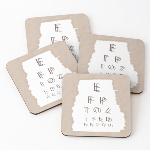 Item preview, Eye Chart Diplopia designed and sold by mikebacotti.