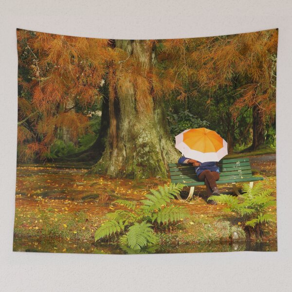Item preview, Woman siting with umbrella designed and sold by Gaspar Avila.