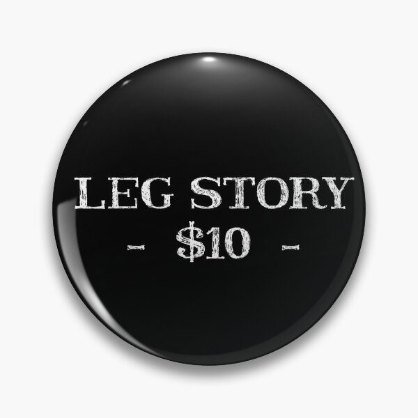 Item preview, Leg story $10 WHITE designed and sold by thehollowpoint.