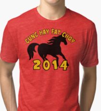 Happy Chinese New Year 2014 Tri-blend T-Shirt