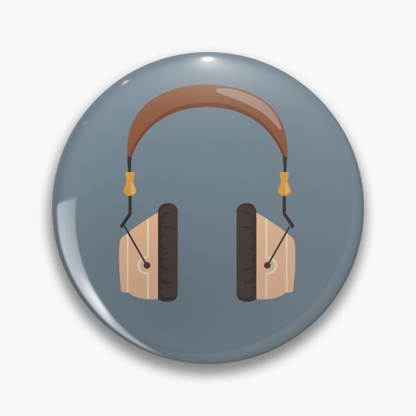 Item preview, retro  headphones designed and sold by Pacesyte.