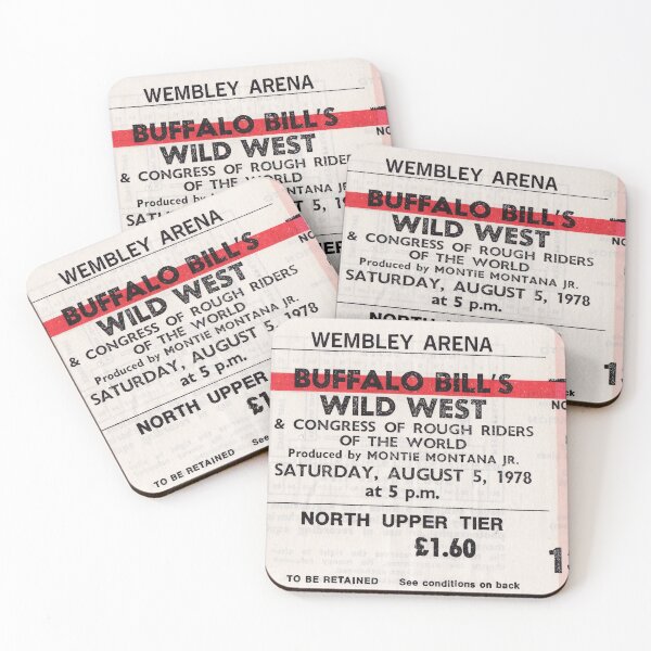 Item preview, Buffalo Bill's Wild West Show - 1978 Ticket designed and sold by AscotSteve.