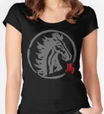 Year of The Horse Women's Fitted Scoop T-Shirt