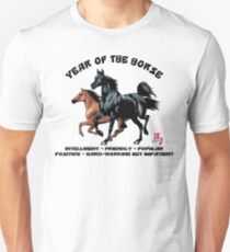 Chinese Zodiac Year of The Horse Unisex T-Shirt