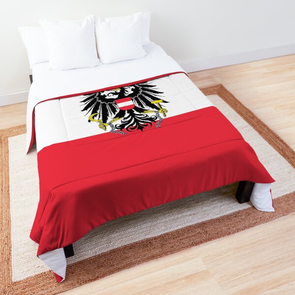 Austrian State Flag Gifts, Stickers & Products Comforter