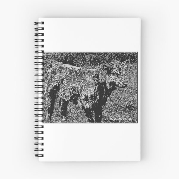 Item preview, CALF TEXTURED IN BLACK  designed and sold by Opalbluerose.