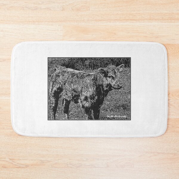 Item preview, CALF TEXTURED IN BLACK  designed and sold by Opalbluerose.