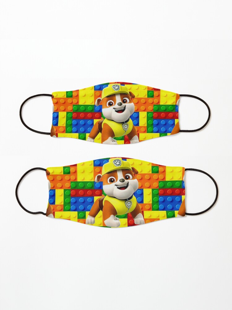 Alternate view of Rubble Paw Patrol Mask