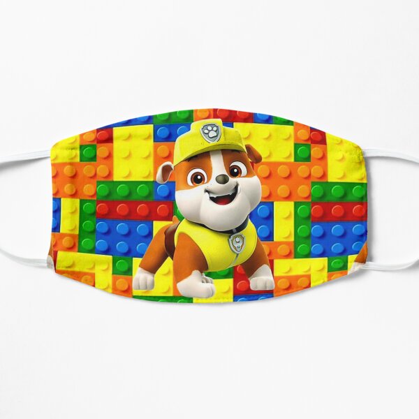 Rubble Paw Patrol  Flat Mask