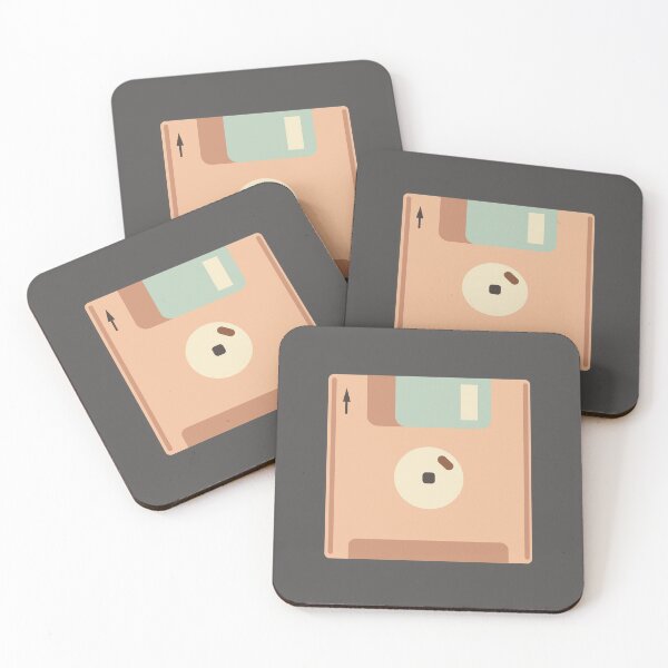 diskette retro Coasters (Set of 4)