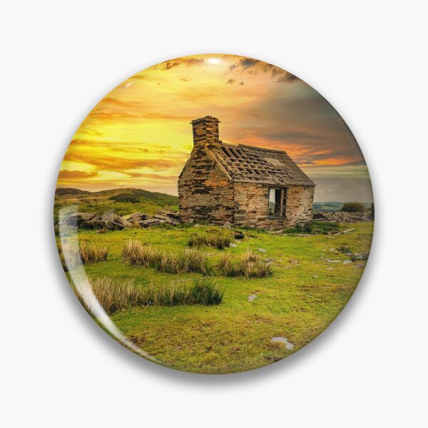 Item preview, Abandoned Quarry Cottage Sunset designed and sold by AJEvans.