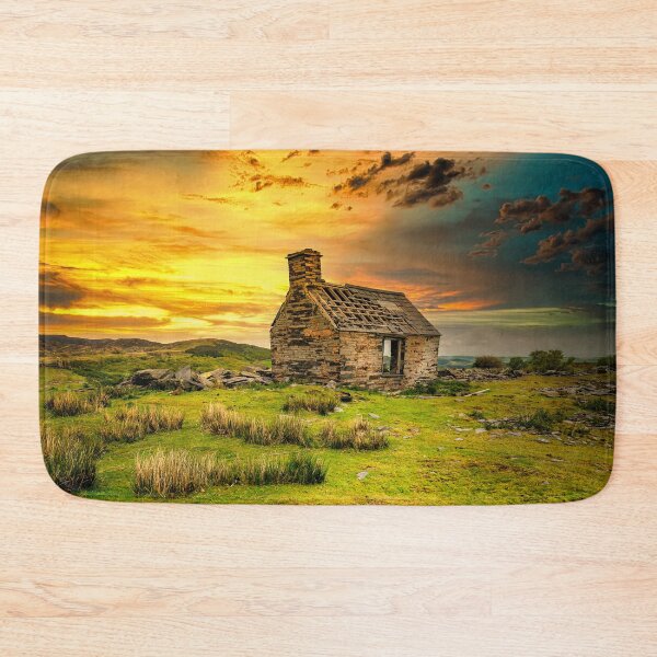 Item preview, Abandoned Quarry Cottage Sunset designed and sold by AJEvans.