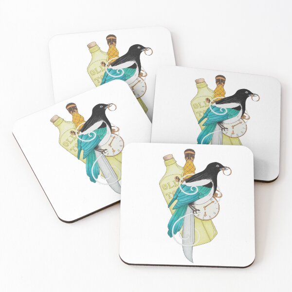 Item preview, Magpie Lord found-family badge designed and sold by BookshireCat.
