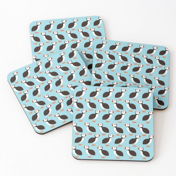 Item preview, Puffin blue designed and sold by FrauShtogren.