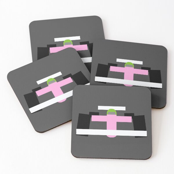 Item preview, Formula racing driver - Hulk in pink Mercedes designed and sold by Bob4rt.