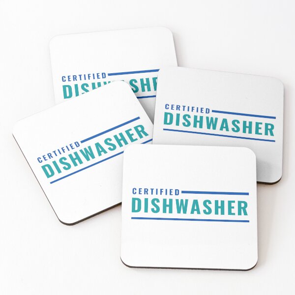 Item preview, Certified Dishwasher designed and sold by ItsNikkiArts.