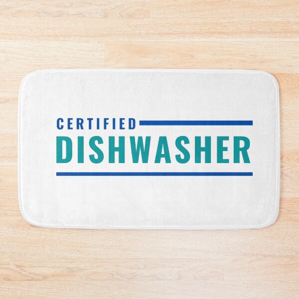 Item preview, Certified Dishwasher designed and sold by ItsNikkiArts.