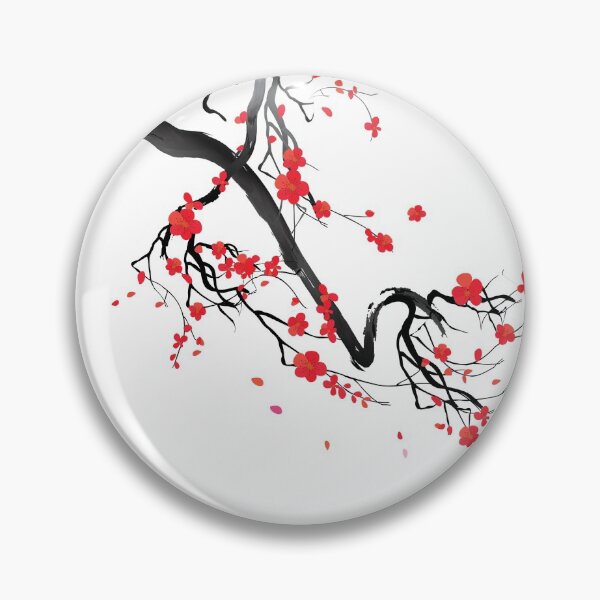 Artikelvorschau, Niedliche Sakura-Baummaske mit einfachem Design entworfen und verkauft von Youssef Muhammed.