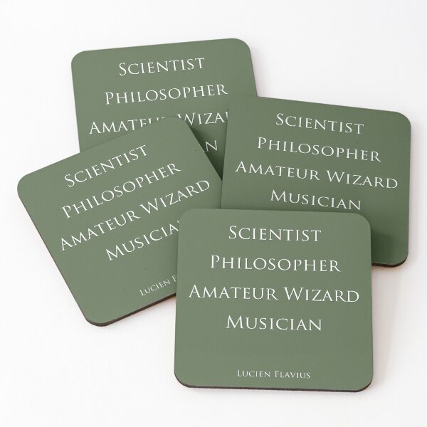 Item preview, Lucien Flavius - Scientist, Philosopher, Amateur Wizard, Musician... designed and sold by Joseph Russell.