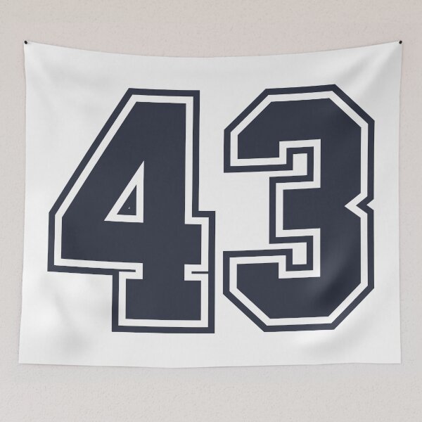 Item preview, 43 Sports Number Fourty-Three designed and sold by HelloFromAja.