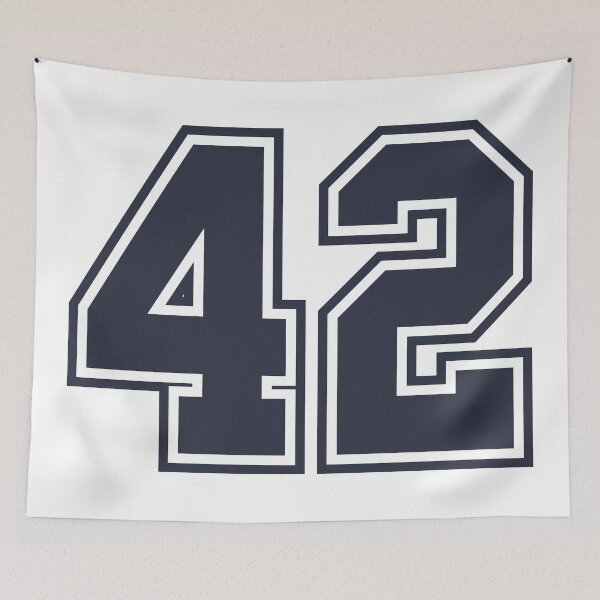 Item preview, 42 Sports Number Fourty-Two designed and sold by HelloFromAja.