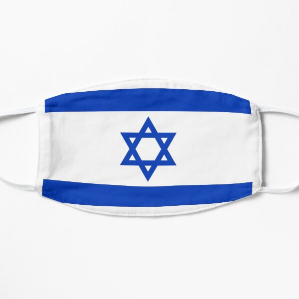 State of Israel Flag, Star of David Mask