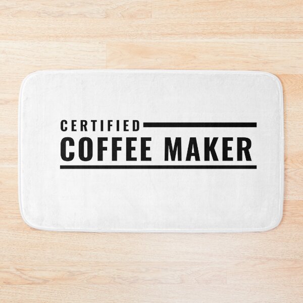 Item preview, Certified Coffee Maker designed and sold by ItsNikkiArts.