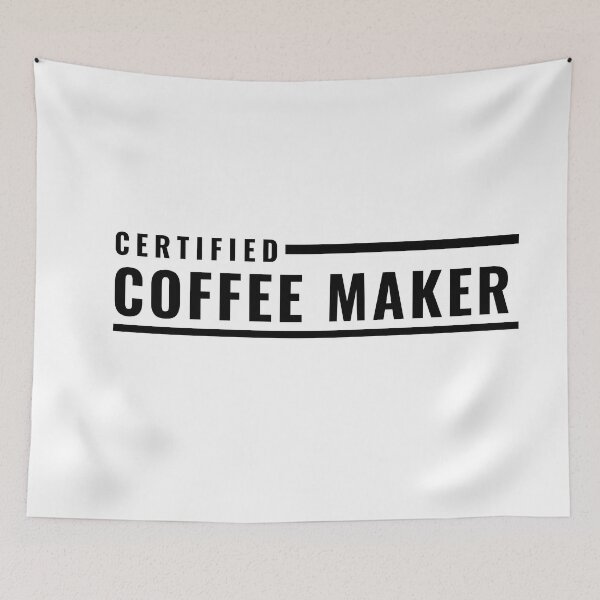 Item preview, Certified Coffee Maker designed and sold by ItsNikkiArts.